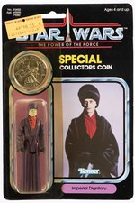 STAR WARS: THE POWER OF THE FORCE (1985) - IMPERIAL DIGNITARY 92 BACK CARDED ACTION FIGURE.