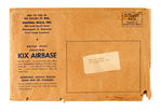 KIX AIR BASE CEREAL BOX WITH LARGE FOLD-OUT PREMIUM.