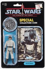 STAR WARS: THE POWER OF THE FORCE (1985) - AT-ST DRIVER 92 BACK CARDED ACTION FIGURE.