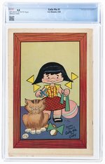 CUTIE PIE #1 MAY 1955 CGC 4.0 VG.