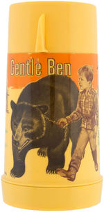 "GENTLE BEN" METAL LUNCHBOX WITH THERMOS.