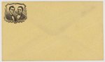 LINCOLN & HAMLIN JUGATE 1860 ENVELOPE.