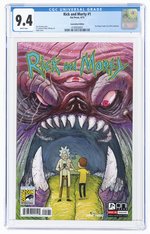 RICK AND MORTY #1 APRIL 2015 CGC 9.4 NM (CONVENTION EDITION).