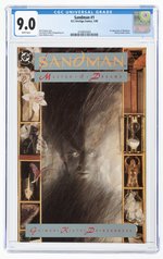 SANDMAN #1 JANUARY 1989 CGC 9.0 VF/NM (FIRST MORPHEUS).