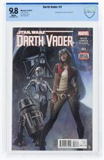 DARTH VADER #3 MAY 2015 CBCS 9.8 NM/MINT (FIRST DOCTOR APHRA, 0-0-0 & BT-1).