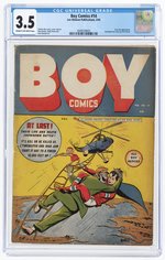 BOY COMICS #14 FEBRUARY 1944 CGC 3.5 VG-.