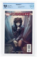 RUNAWAYS #1 JULY 2003 CBCS 9.8 NM/MINT.