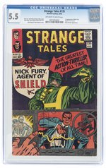 STRANGE TALES #135 AUGUST 1965 CGC 5.5 FINE- (FIRST NICK FURY, AGENT OF S.H.I.E.L.D.).