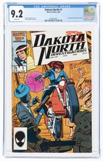 DAKOTA NORTH #1 JUNE 1986 CGC 9.2 NM-.