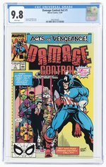 DAMAGE CONTROL VOL. 2 #1 DECEMBER 1989 CGC 9.8 NM/MINT.