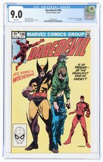 DAREDEVIL #196 JULY 1983 CGC 9.0 VF/NM.