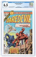 DAREDEVIL ANNUAL #4 1976 CGC 6.5 FINE+.