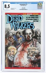 DEADWALKERS #1 JANUARY 1991 CGC 8.5 VF+ (GROSS EDITION).