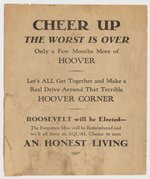 ROOSEVELT: ANTI-HOOVER BOOKLET WITH CARTOONS BY F. OPPER.