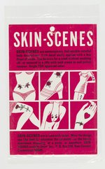 McGOVERN "SKIN-SCENE" 1972 CAMPAIGN TEMPORARY TATTOOS.