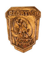 "RED RYDER VICTORY PATROL" CLUB MEMBER BADGE.