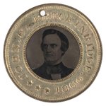 BRECKINRIDGE & LANE RARE BACK-TO-BACK FERROTYPE JUGATE DeWITT 1860-22A.