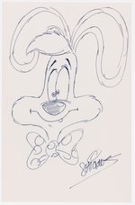 STEVE HICKNER ORIGINAL ART HEAD SKETCH OF ROGER RABBIT.