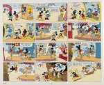 MICKEY MOUSE IN COLOR LIMITED EDITION HARDCOVER SIGNED BY CARL BARKS & FLOYD GOTTFREDSON.