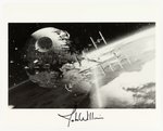 STAR WARS COMPOSER JOHN WILLIAMS SIGNED PHOTO.