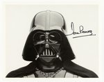 STAR WARS - DARTH VADER SUIT ACTOR DAVID PROWSE SIGNED PHOTO.