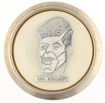 "SEN. KENNEDY" CARTOON PORTRAIT CLIPBACK.