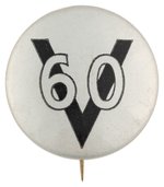 KENNEDY: "V60" VICTORY BUTTON.