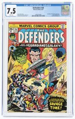 DEFENDERS #26 AUGUST 1975 CGC 7.5 VF-.