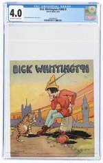 DICK WHITTINGTON #3000 B 1934 CGC 4.0 VG.