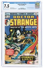 DOCTOR STRANGE #10 OCTOBER 1975 CGC 7.5 VF-.