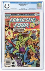 FANTASTIC FOUR #176 NOVEMBER 1976 CGC 6.5 FINE+.