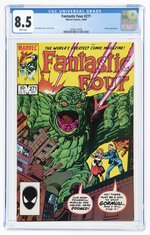 FANTASTIC FOUR #271 OCTOBER 1984 CGC 8.5 VF+.