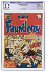 FAUNTLEROY COMICS #1 1950 CGC RESTORED 3.5 SLIGHT (C-1) VG-.