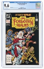 FORGOTTEN REALMS #2 SEPTEMBER 1989 CGC 9.6 NM+.