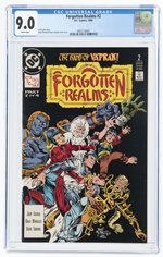 FORGOTTEN REALMS #2 SEPTMBER 1989 CGC 9.0 VF/NM.