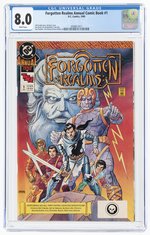 FORGOTTEN REALMS ANNUAL COMIC BOOK #1 1990 CGC 8.0 VF.