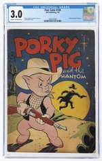 FOUR COLOR #156 JULY 1947 CGC 3.0 GOOD/VG (PORKY PIG).