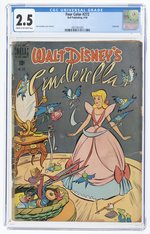 FOUR COLOR #272 APRIL 1950 CGC 2.5 GOOD+ (WALT DISNEY'S CINDERELLA).