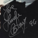 THE EXORCIST - LINDA BLAIR SIGNED PHOTO.