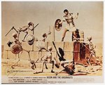 JASON AND THE ARGONAUTS - RAY HARRYHAUSEN SIGNED PHOTO.