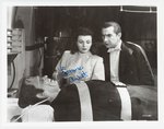 ABBOTT AND COSTELLO MEET FRANKENSTEIN - LENORE AUBERT SIGNED PHOTO.