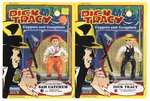 DICK TRACY CARDED ACTION FIGURE LOT OF 7 BY PLAYMATES.