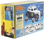 DICK TRACY POLICE CAR FACTORY-SEALED IN BOX & CARDED FIGURE PAIR BY PLAYMATES.