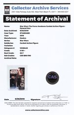 STAR WARS: THE FORCE AWAKENS (2015) GENERAL HUX UNCIRCULATED CAS 80+.