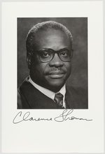 SUPREME COURT JUSTICE CLARENCE THOMAS SIGNED PHOTO.