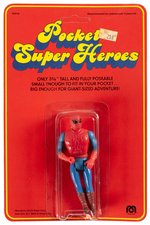 MEGO POCKET SUPER HEROES (1979) - SPIDER-MAN CARDED ACTION FIGURE.