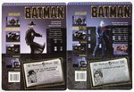 BATMAN (TOY BIZ 1989) CARDED ACTION FIGURE TRIO.