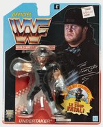 HASBRO WWF (1992) - THE UNDERTAKER SERIES 4 CARDED ACTION FIGURE (CANADIAN).