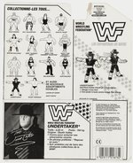 HASBRO WWF (1992) - THE UNDERTAKER SERIES 4 CARDED ACTION FIGURE (CANADIAN).