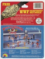 LJN WRESTLING SUPERSTARS BENDIES (1984) - NIKOLAI VOLKOFF CARDED FIGURE.